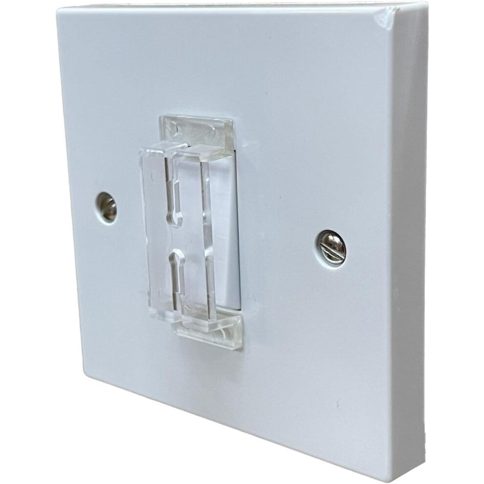 Light Switch Guard Cover [ 5 Pack] Covers and Prevents Accidental Switch Plus give Easy Access for intentional Switching, Perfect for Hue, Child Proof