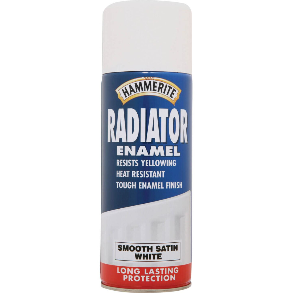 5092847 400ml Radiator Enamel Aerosol - Satin White