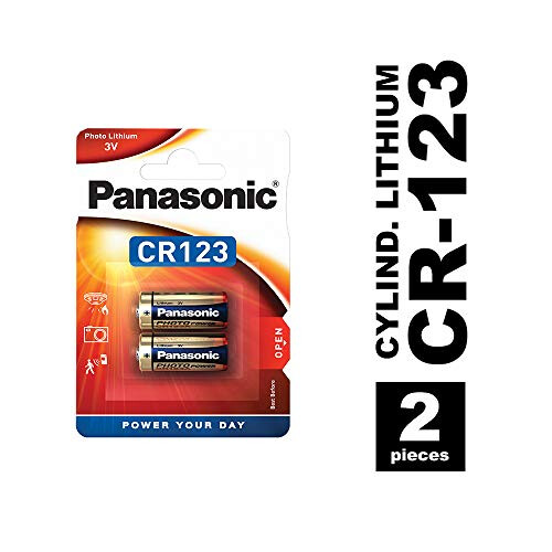 Panasonic Photo Lithium Batteries CR123AL x 2 1
