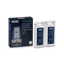 De'Longhi EcoDecalk Mini Descaler for Coffee Machines Twin Pack DLSC200, 2x100ml