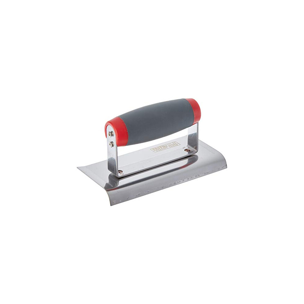 FAISGTEDGESS Soft-Grip 6 Inch Concrete Edging Trowel 150 x 75mm (6in x 3in)