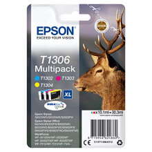 T1306XL Stag Genuine High Yield Multipack, 3-colours DURABrite Ultra Ink Cartridges
