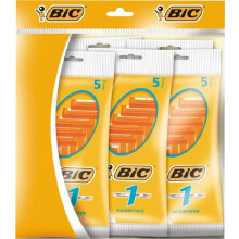 1 Sensitive Mens Single Blade Disposable Shaver 5 Packs of 5