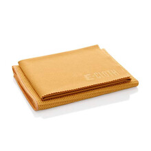 Microfibre Window Cleaner Kit - Glass Cleaning Cloth and Microfibre Towel Cleaning Kit for Windows, Car Windscreen, Mirrors - Orange