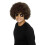 Smiffy's 70's Funky Afro Wig - Brown(Size: One size) 1