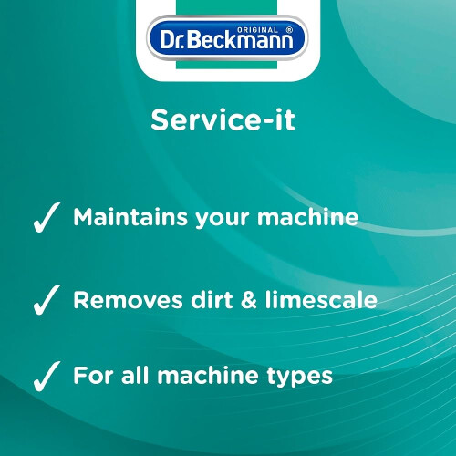 Dr Beckmann Service-it Washing Machine Cleaner, 3 x 250 ml 1