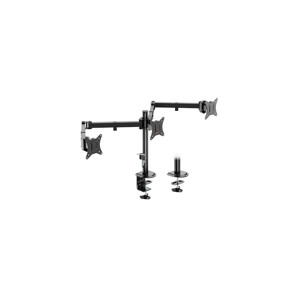 Allcam MDM23T Triple LCD / LED Monitor Arm Desk Stand Mount Gaming Station - Image 7