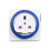 Status Timer Switch Square | 24 Hour Segment Timer Light Switch | White UK Plug | S24HRSQT3 3