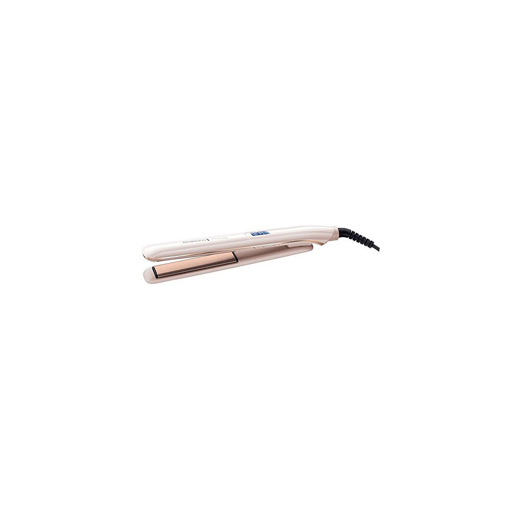 Proluxe Ceramic Hair Straighteners with Pro+ Low Temperature Protective Setting, Rose Gold - S9100