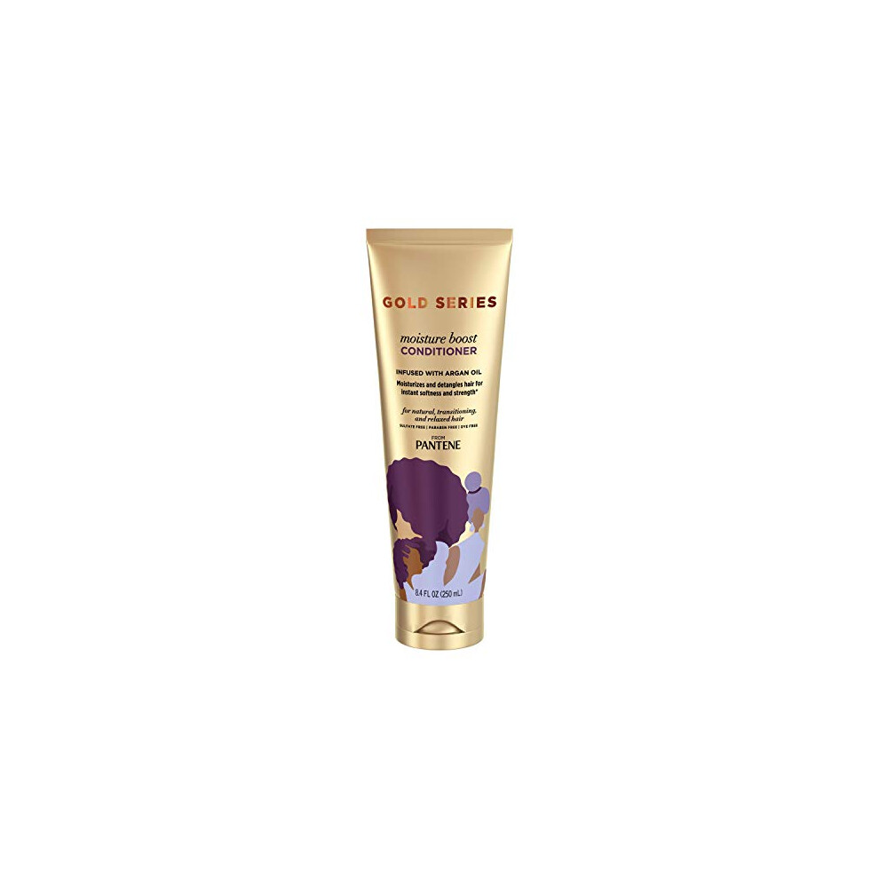 Gold Series Hair Conditioner For Curly Hair, Moisturises And Detangles Curls, Curly Hair Products For Dry Damaged Hair, For Afro Hair And Natural Hair