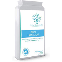 Alpha Lipoic Acid 300mg 120 Capsules – Dual ALA (Both R-ALA and S-ALA) - UK Manufactured
