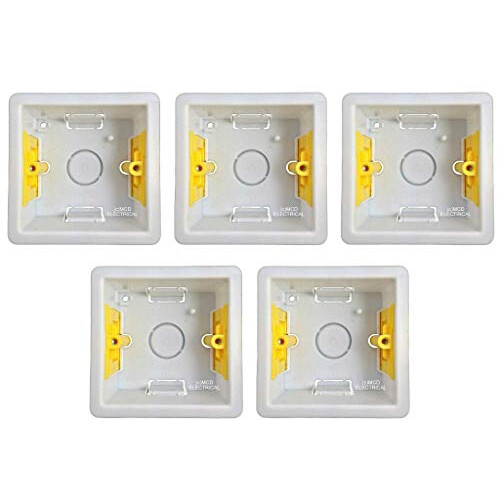 SB619 Dry Lining"Fast Fix" Box Single 1 Gang 32mm Deep (Pack of 5)