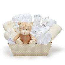Baby Gifts Set - Gender Neutral Baby Gifts, Gender Reveal Gifts For Parents, Baby Essentials For Newborn Unisex, Baby Reveal Gifts Baby Hamper, Gender