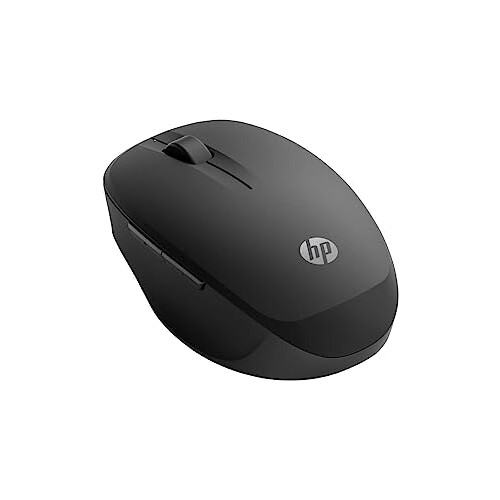 HP Dual Mode 300 Mouse with Bluetooth and 2.4 GHz Wireless Connection, Customisable DPI, High-res Optical Sensor, Multi-device Connection, up to 15 2