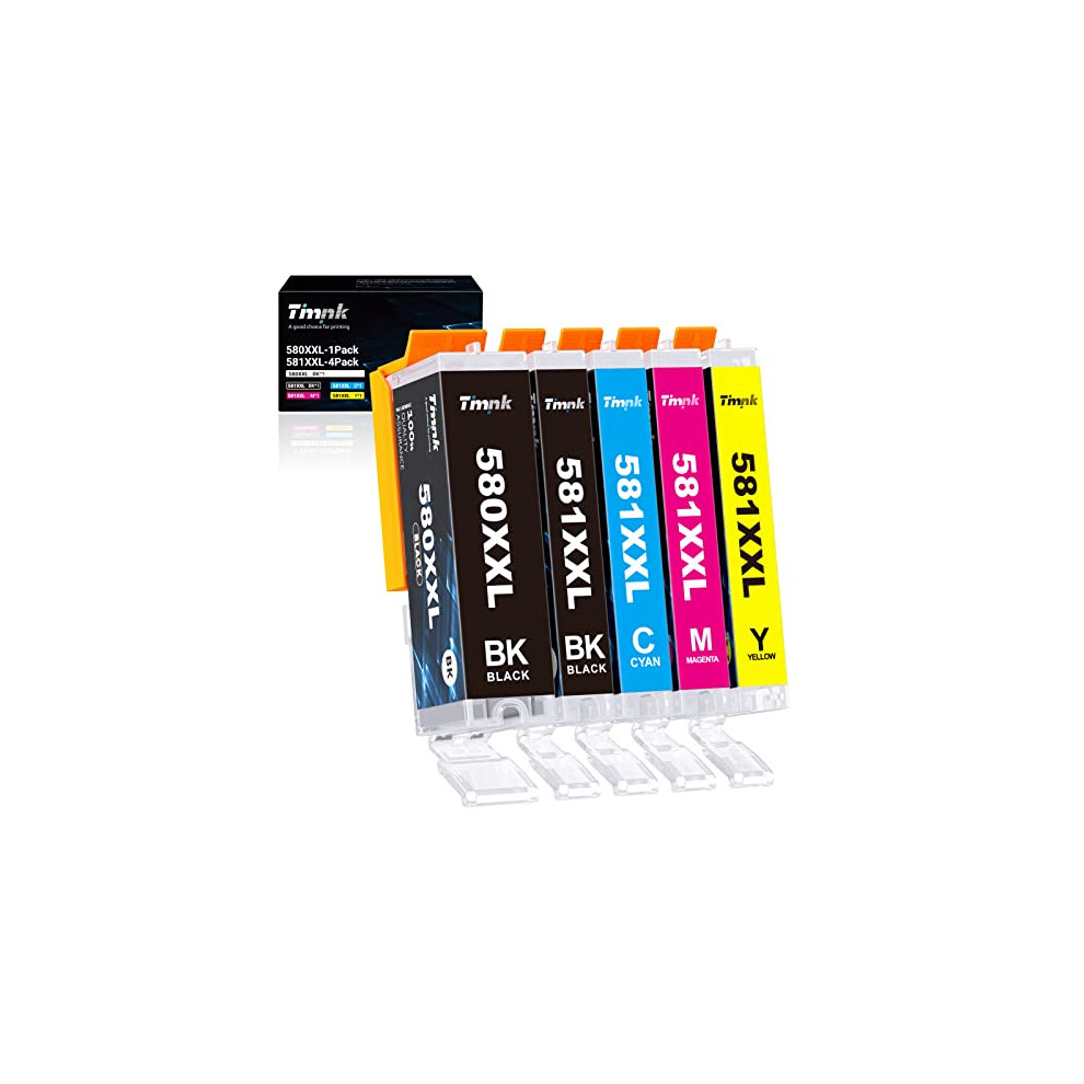 Pgi 580XXL Pgbk Ink Cartridges For Canon 580/ 581XXL Ink Cartridges For Canon Pixma Tr8550 Ts9550 Ts705 Ts6150 Ts6151 Ts6250 Ts8150 Ts8151 Ts8152 744581851056