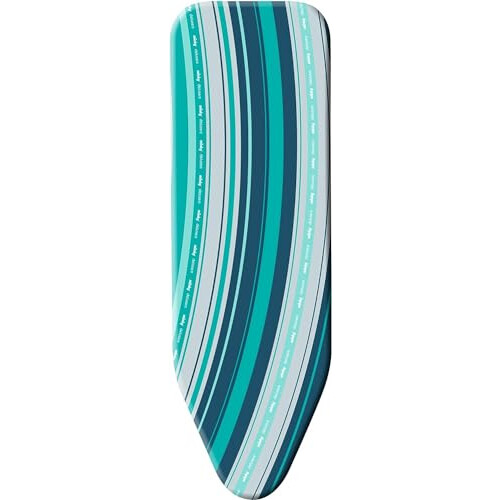Minky Premium Extra Large Universal Fit Ironing Board Cover Fits Large Ironing Boards Up To 145 x 54 cm Supersize XL 100% Cotton, Black