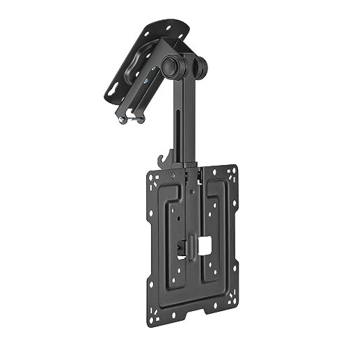 19 to 43" TV Ceiling Mount Bracket Fold Up Down Away Flip Sloping Loft Roof 2