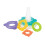 Nuby IcyBite Stacking Rings – Soothing Teether | Multiple Teething Surfaces | Refrigerator Safe | Suitable from 6 Months Plus 8