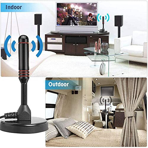 High Gain Freeview Tv Aerial With Strong Signal Portable Hd Freeview Aerial Antenna For Smart Tv