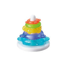 IcyBite Stacking Rings – Soothing Teether | Multiple Teething Surfaces | Refrigerator Safe | Suitable from 6 Months Plus