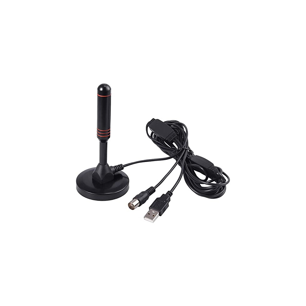High Gain Freeview TV Aerial With Strong Signal Portable HD Freeview Aerial Antenna for Smart TV USB TV Tuner 1080P 4K DAB Radio Indoor Outdoor TV