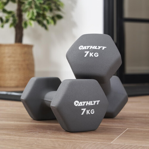 - Neoprene Dumbbells - 2 x 7 kg 2