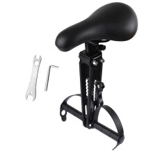 Kids Bike Seat for Mountain Bikes, Detachable Front Mounted Bicycle Seats for Children 2-5 Years Old (Seat & Handle) (Seat & Handle) (Seat)