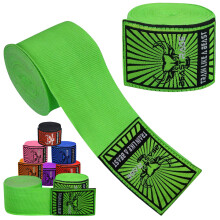 Boxing Hand Wraps Men Protection MMA Support Inner Gloves Martial Arts Training Wrapper Punching Combat Sports Muay Thai, under Mitts 4.5 Meter