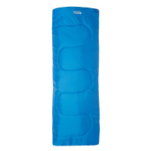 Basecamp 200 Mini Sleeping Bag - 2 Season, 160 * 65cm, Insulated Kids Travel Sleep Essential - For Spring Summer, Camping & Travel Blue