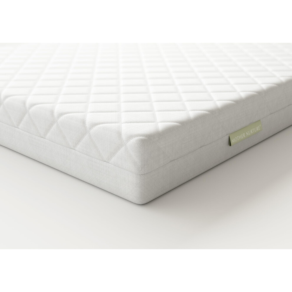 Classic Quilted Foam Travel Cot Mattress, Polyurethane, 120 x 60 x 5 cm-image-OPC-PDT9KRW-NEW