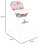 Graco Snack N' Stow Highchair, Summer Fruits 7