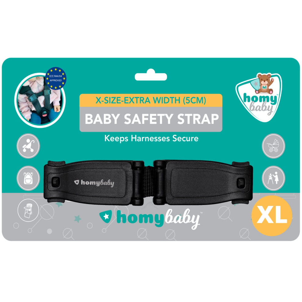 Car Seat Safety Clip | Anti Escape Car Seat Strap | Harness Chest Clip | Prevent Children Taking Their Arms Out Of The Straps | Seat Belt Homybaby