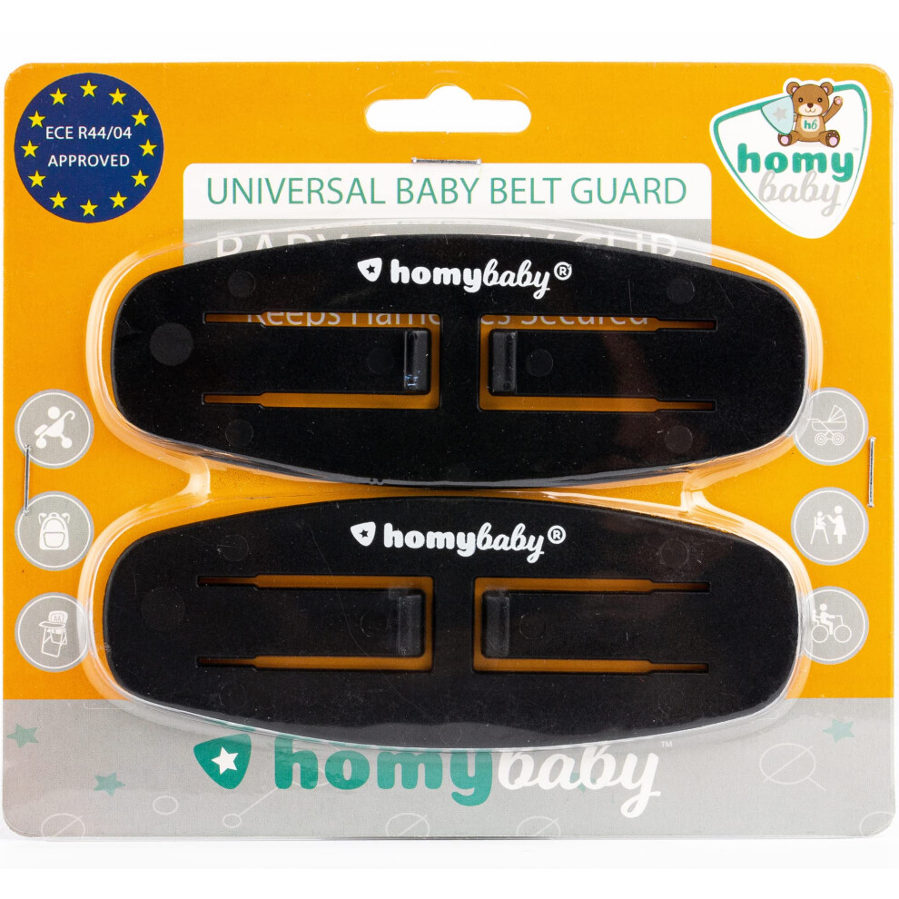 Car Seat Safety Clip - Anti Escape Car Seat Strap - Harness Chest Clip - Prevent Children Taking Their Arms Out Of The Straps - Seat Belt Homybaby