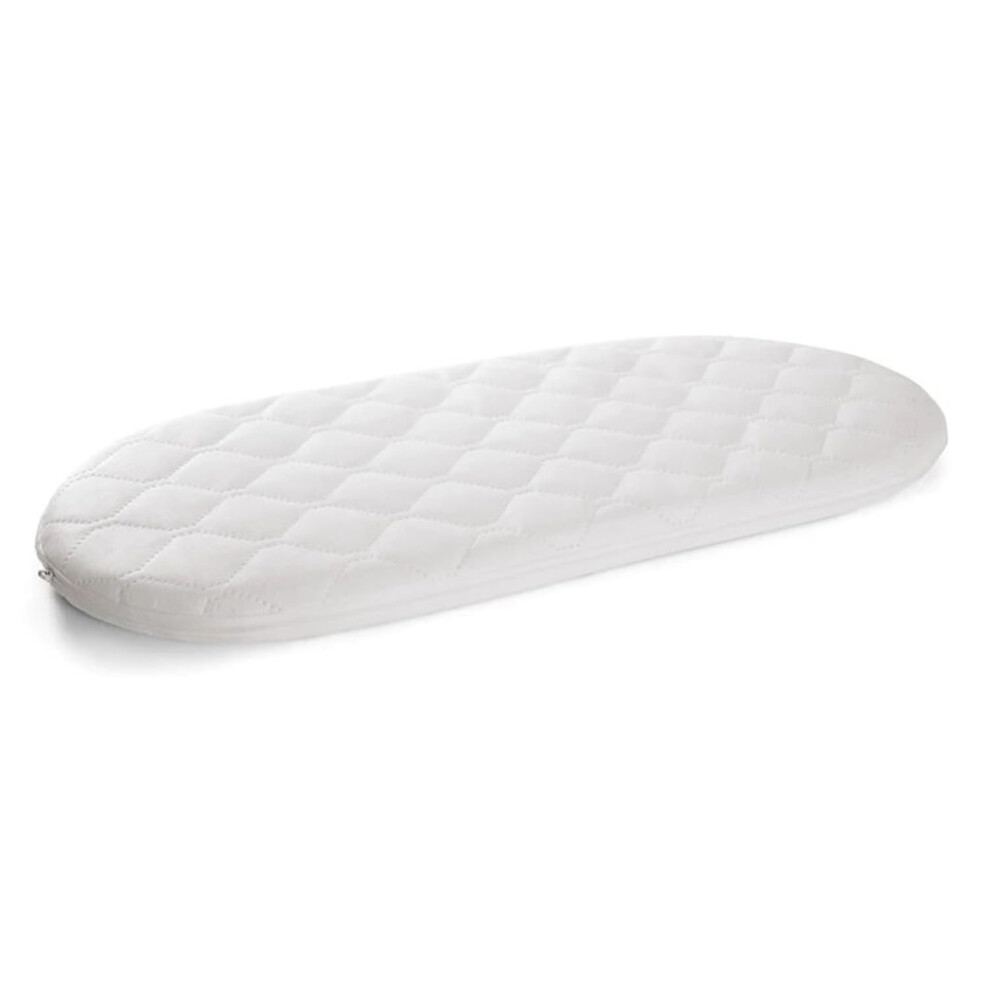 Microfibre Hypoallergenic Quilted Baby Fully Breathable Value Oval Mattresses Will Fit Mamas & Papas And Mothercare Moses Baskets (74 X 35 X 4 Cm) Pinkfairy