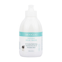 MooGoo Latte Detergente Viso e Corpo - Una formula detergente delicata non irritante per la pelle secca e sensibile - per tutte le et (da bambin