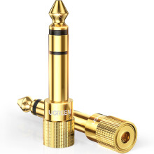 UGREEN 6,5-mm-Klinkenstecker (männlich) auf 3,5-mm-Klinkenstecker (weiblich) Adapter