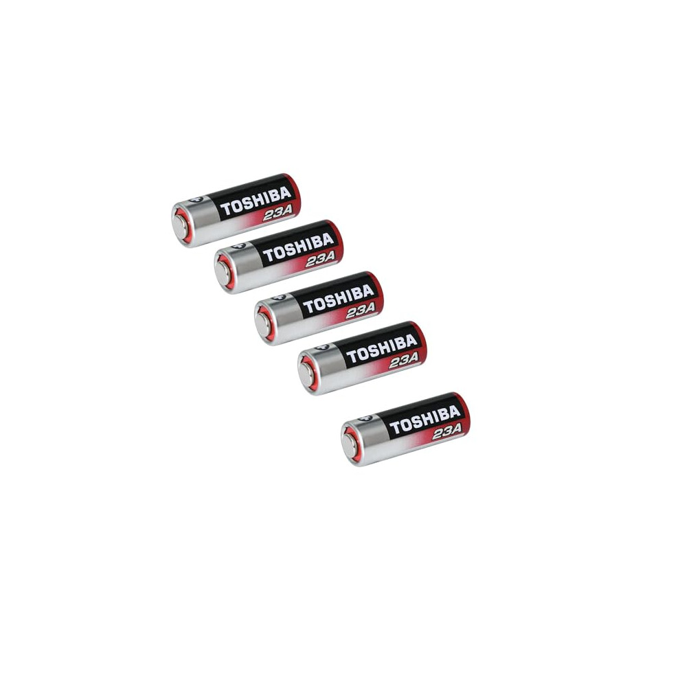 Batteries 23A 12v Alkaline for Door Bell – Extra Long Life A23 Battery 12v, A23S 12v Battery LR23A, LRV08, 3LR50, VR22, 8LR932 MN21, MN23 Batteries