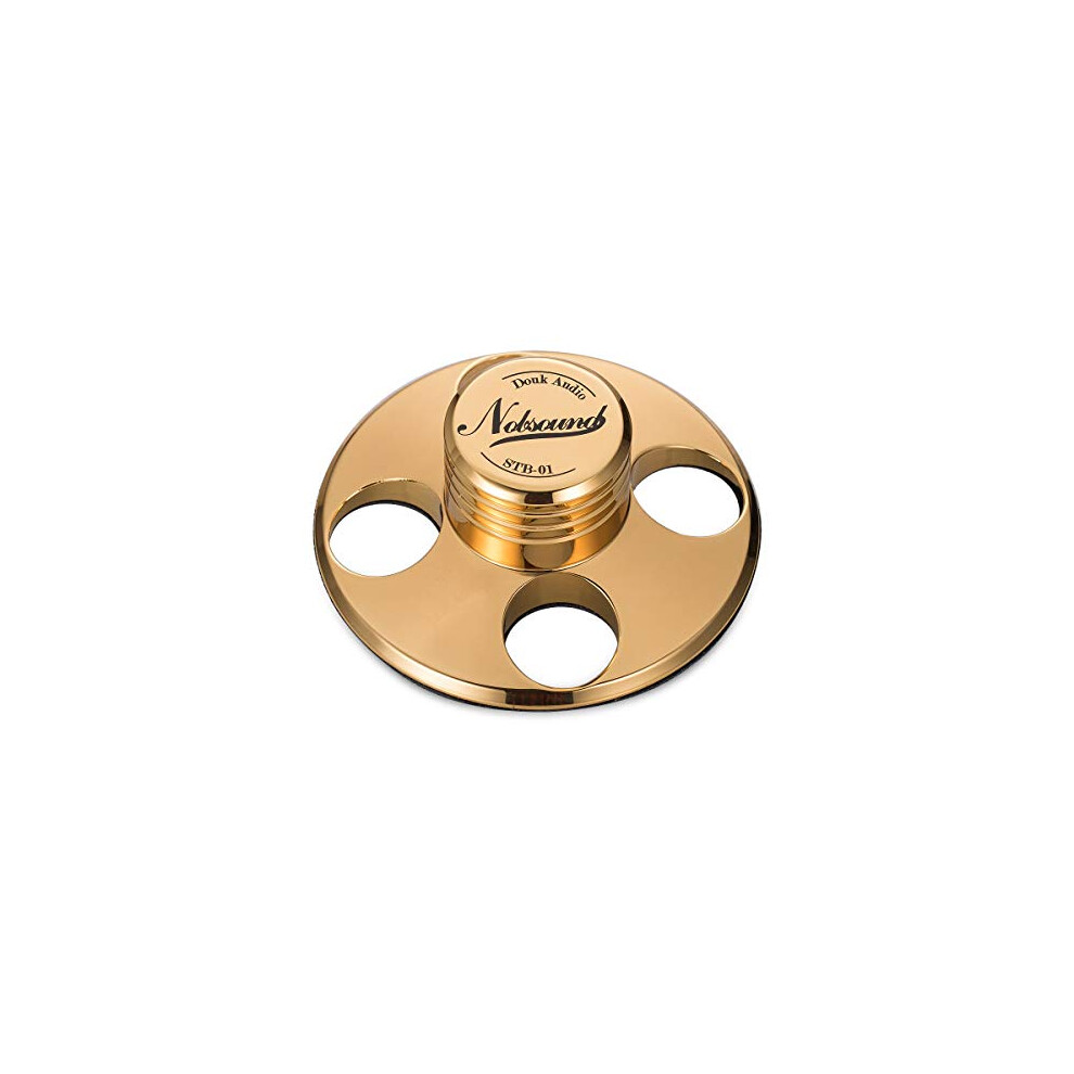 Lp Vinyl Turntables Metal Disc Stabilizer Record Weight/Hifi (Gold) Gold 7717842116020
