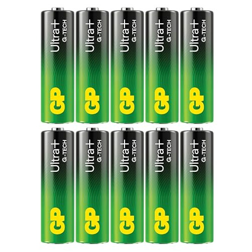 GP Ultra Plus Alkaline AA Battery, 15AUP/LR6, 10-pack 2