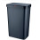 Tower T838005N Rectangular Sensor Bin with Fingerprint Proof Coated Exterior, Plastic, 50 L, Navy 1