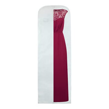 Dress Bag | Hanging Garment Bags | Full Length Travel Covers | Wedding Long Clothes Storage Cover with Zipper for Women | 72 Inch (182cm) | Pack of 1