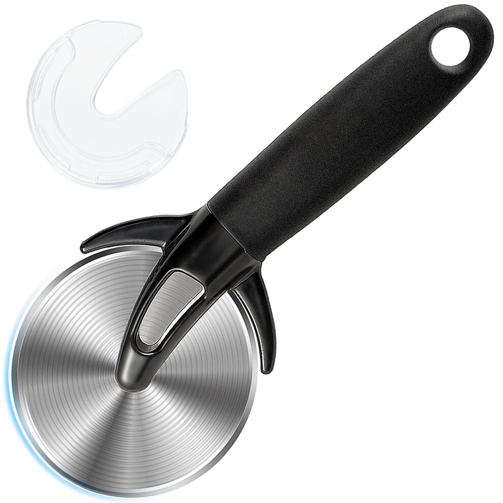Pizza Cutter, Stainless Steel Pizza Cutter Wheel, Easy to Cut and Clean, Dishwasher Safe,Super Sharp Pizza Slicer, Professional Pizza Knife 8.5 Inch,