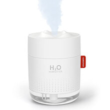 Humidifiers 500ml Cool Mist Humidifiers Air Humidifier Ultrasonic Quiet Humidifier with Night Light,USB Desktop Humidifier Waterless Auto Shut-Off for