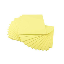 A4 160 GSM Card - Yellow (Pack of 100 Sheets) HCP290