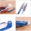 4 Pcs Seam Ripper, Big and Small Stitching Thread Unpicker, Thread Cutter Remover, Seam Rippers for Sewing, Stitch Ripper with Scissor, Storage Bag, 5