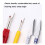 4 Pcs Seam Ripper, Big and Small Stitching Thread Unpicker, Thread Cutter Remover, Seam Rippers for Sewing, Stitch Ripper with Scissor, Storage Bag, 3