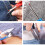 4 Pcs Seam Ripper, Big and Small Stitching Thread Unpicker, Thread Cutter Remover, Seam Rippers for Sewing, Stitch Ripper with Scissor, Storage Bag, 7