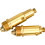 2-Piece Rust-Proof Brass Pop-Up Plug Bolt Set for Sink Drain - Slotted, Click-Clack, Internal Spring, Easy Install 6
