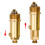 2-Piece Rust-Proof Brass Pop-Up Plug Bolt Set for Sink Drain - Slotted, Click-Clack, Internal Spring, Easy Install 5