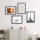 A2 Poster Frame - Solid Wood Frames Black Picture Frame A2 with Mount for A3 Frame Set of 2 7